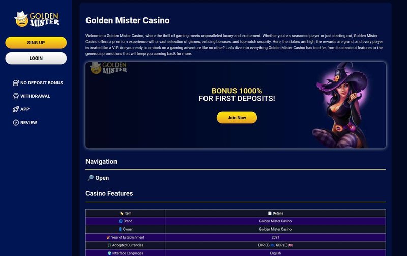 United Kingdom - golden mister casino